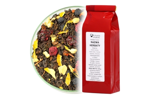 Herbata Czerwona Pu-erh CASABLANCA (50g) (OT) Eksplozja Dojrzałych Owoców !